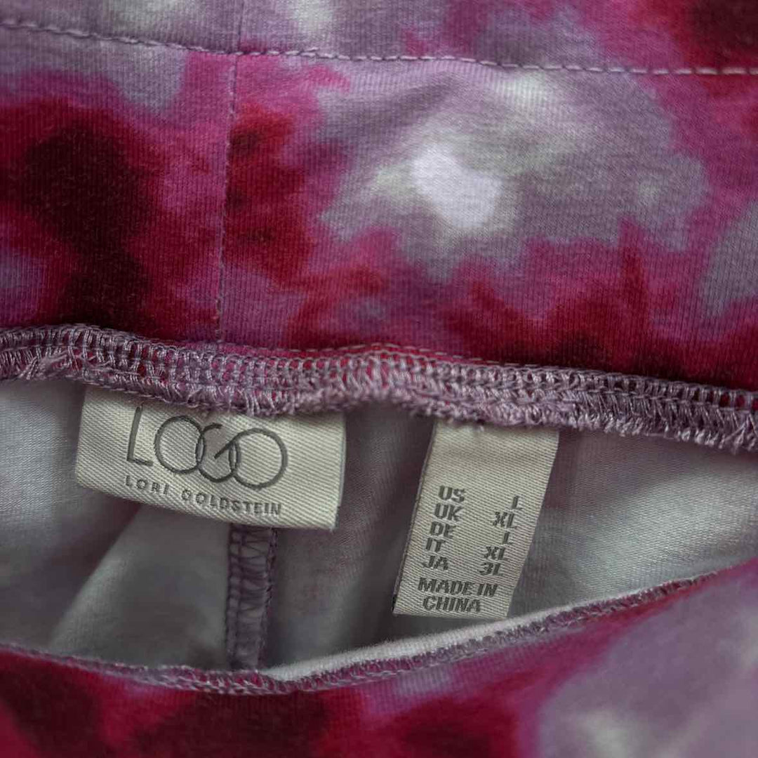 Size L LOGO Purple Pants