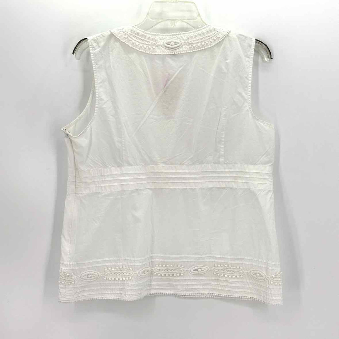 Size 16 Talbots White Cotton Shirt