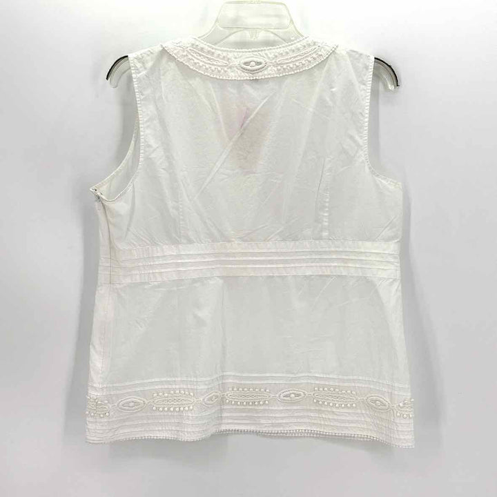 Size 16 Talbots White Cotton Shirt