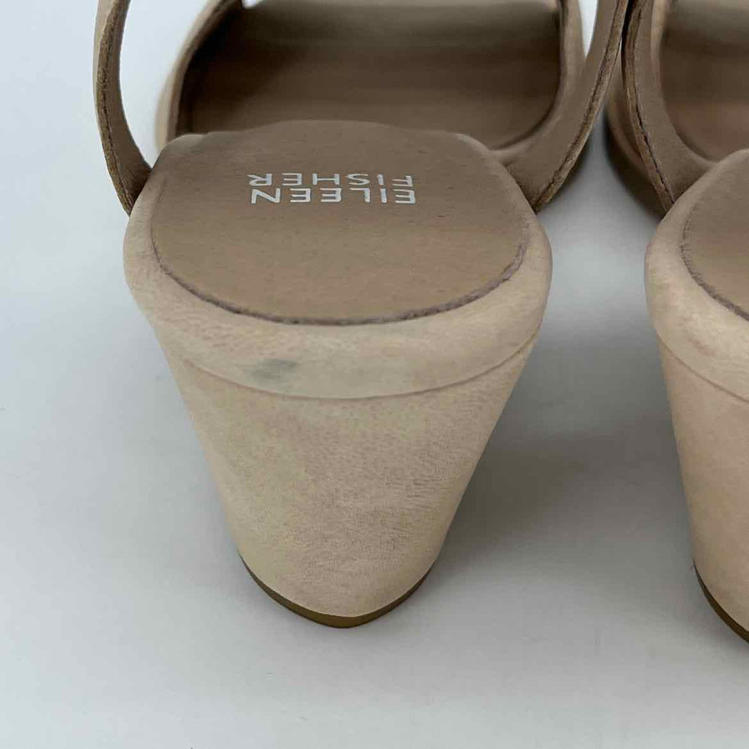 Shoe Size 7 Eileen Fisher Beige Pumps
