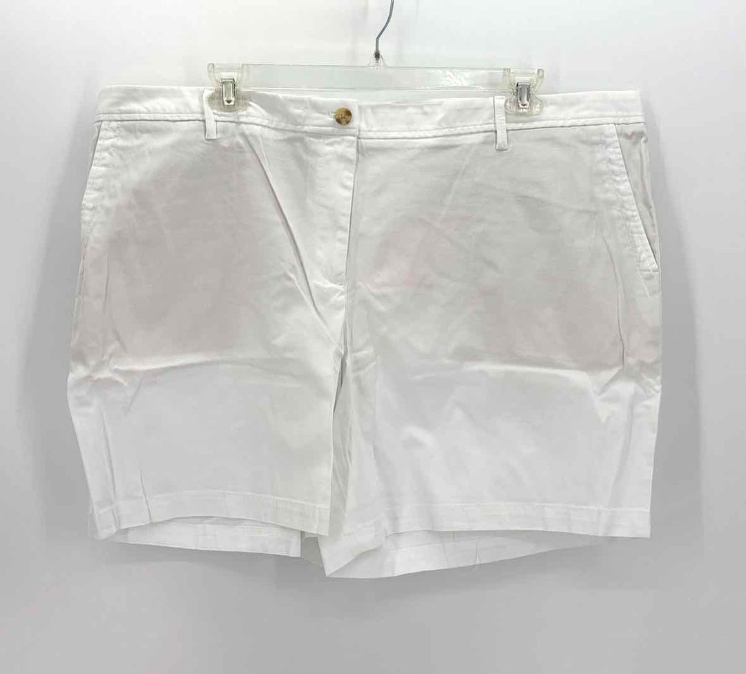Size 22 Talbots White Shorts