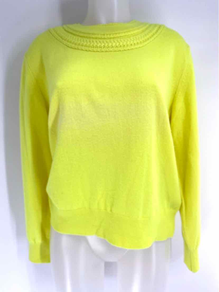 Size XL Burberry Lime Green Luxury - Sweater