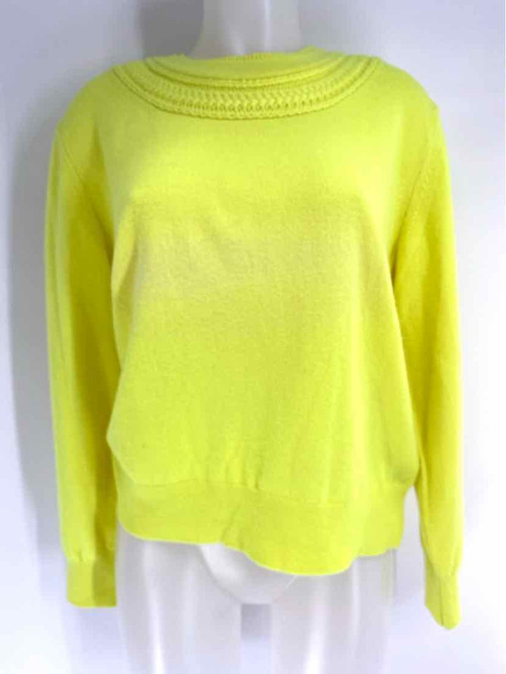 Size XL Burberry Lime Green Luxury - Sweater