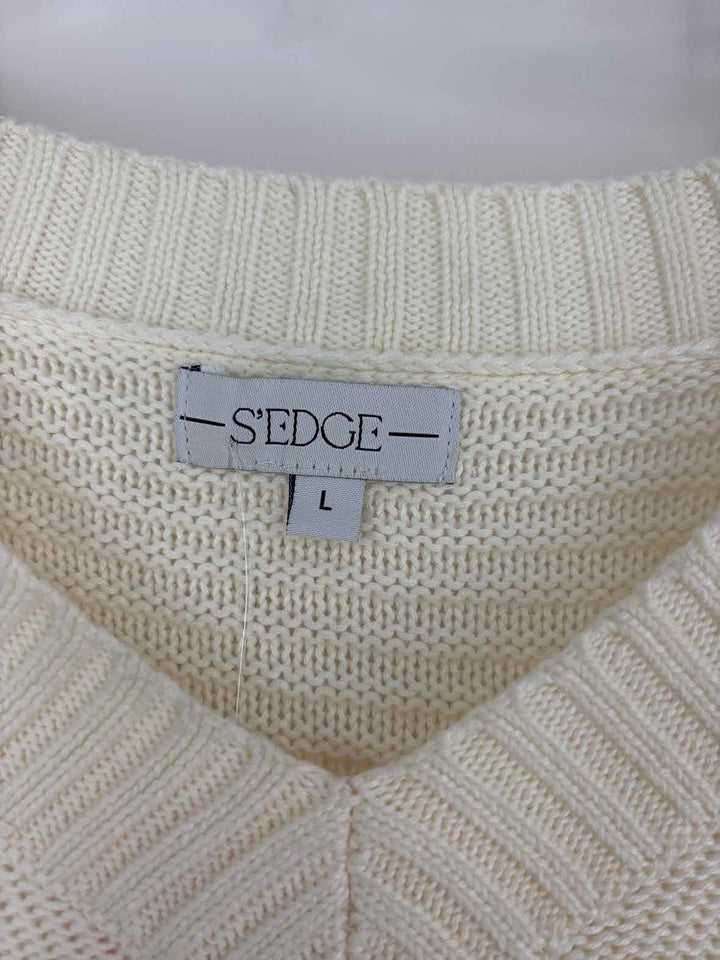 Size L Cream Sweater