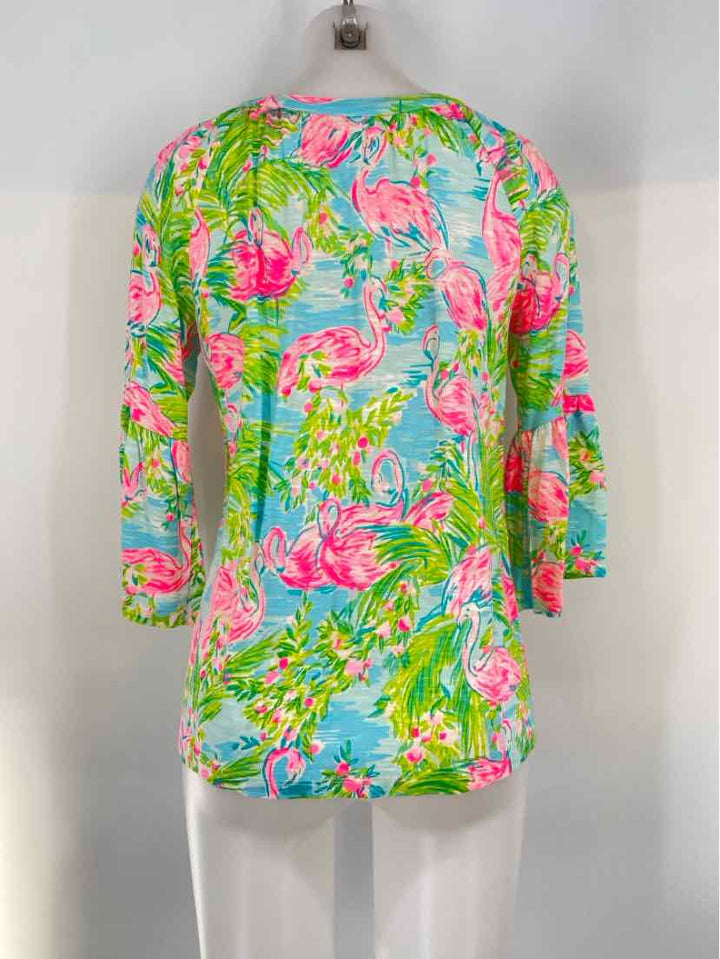 Size S Lilly Pulitzer Multi-Color Shirt