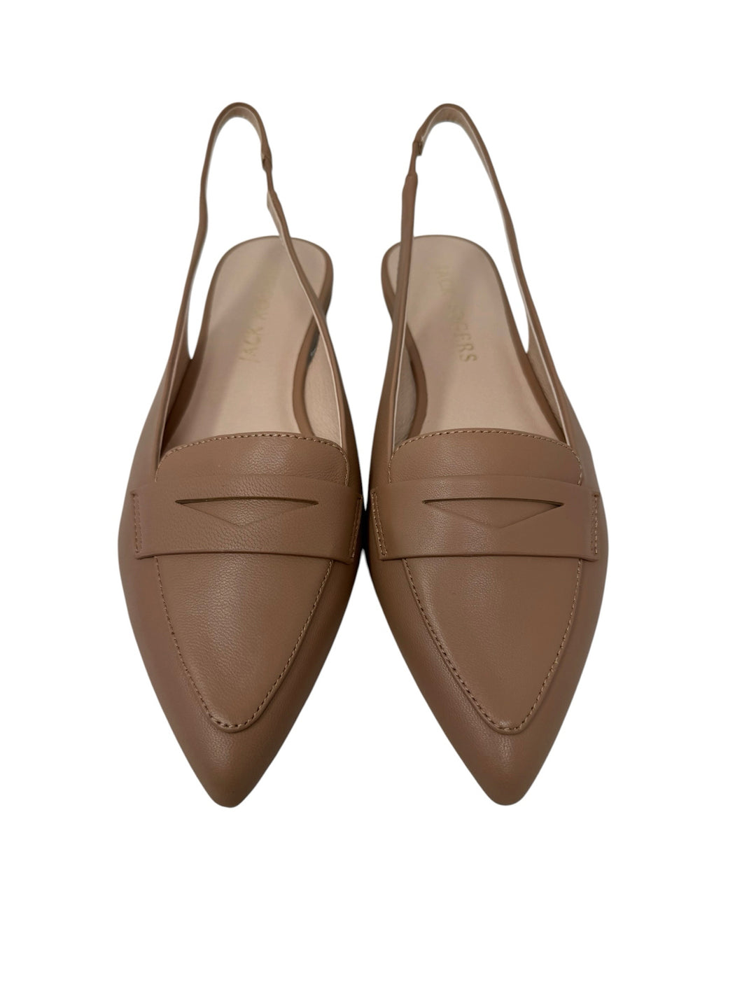 Shoe Size 9 Jack Rogers Tan Leather Flats