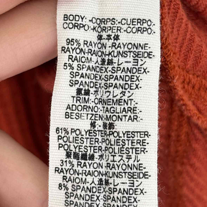 Size S WE THE FREE Orange Shirt