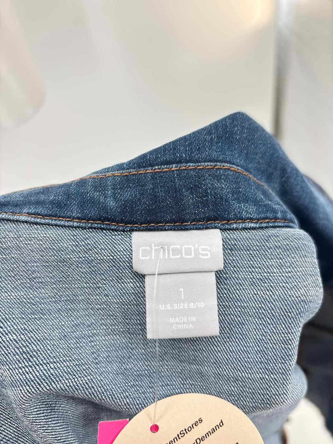 Size 8/10 Chico's Denim Jacket