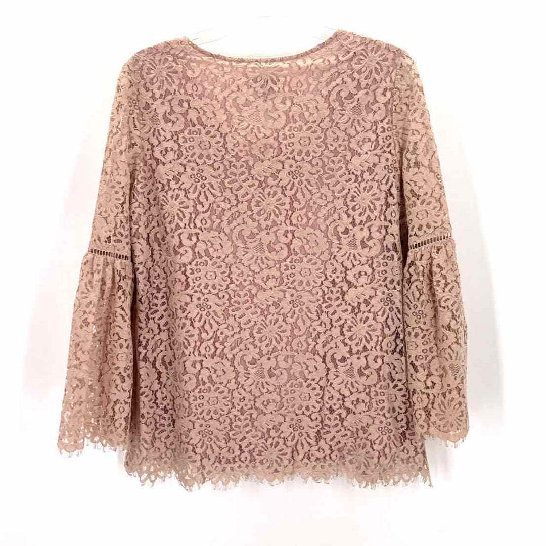 Size S sundance Pink Lace Shirt