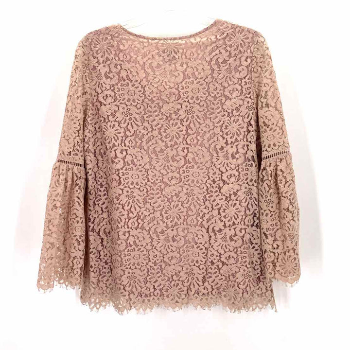 Size S sundance Pink Lace Shirt