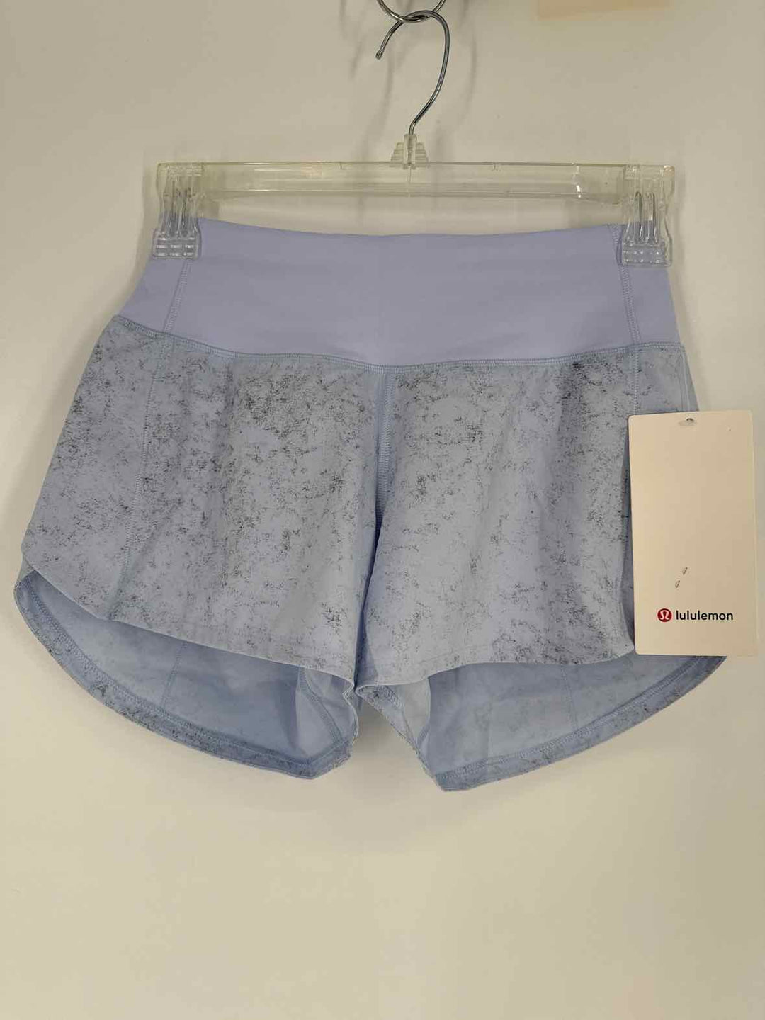 Size 0 Lululemon Blue Print Shorts
