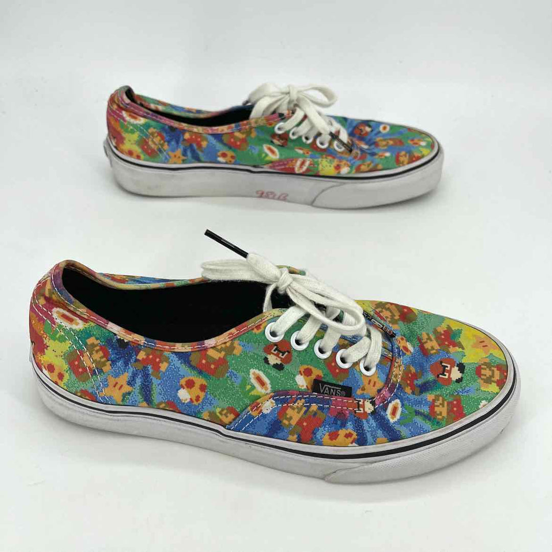 Shoe Size 8.5 Vans Multi-Color Sneakers