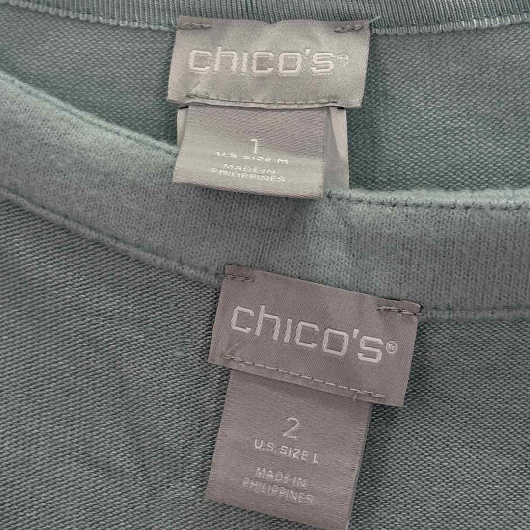 Size One Size Chico's Teal Cardigan