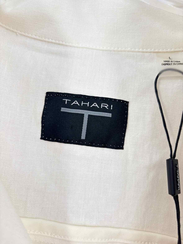 Size L TAHARI Cream Jacket