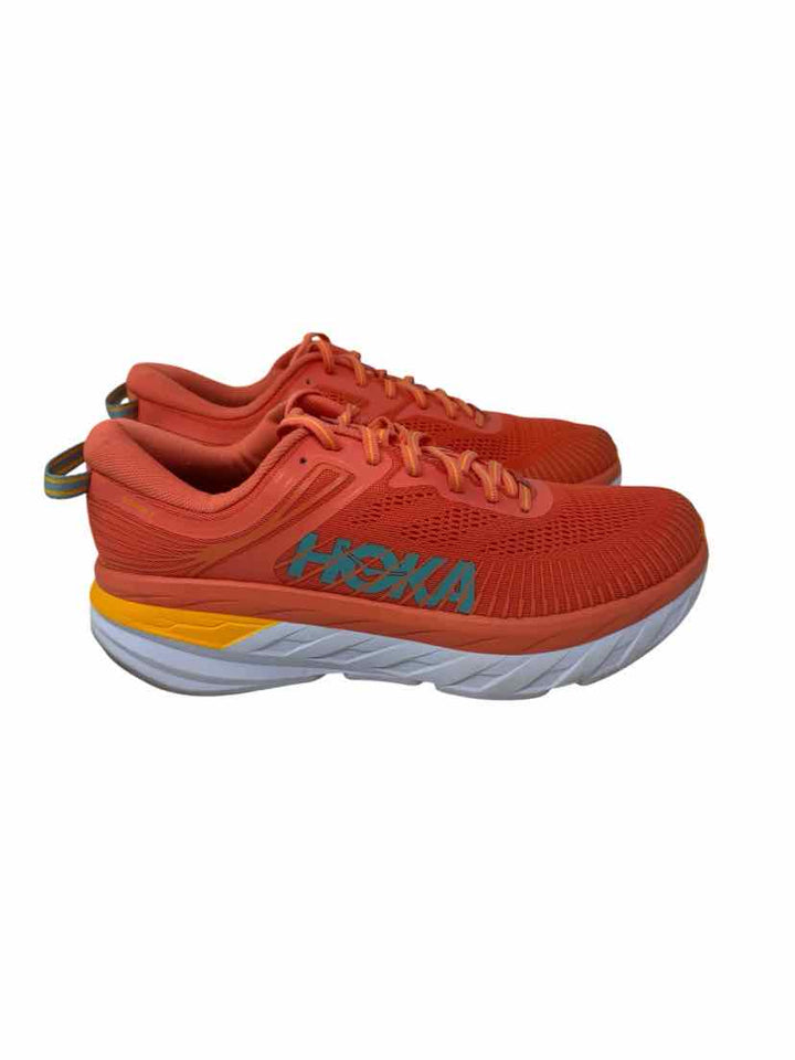 Shoe Size 12 HOKA Orange Sneakers