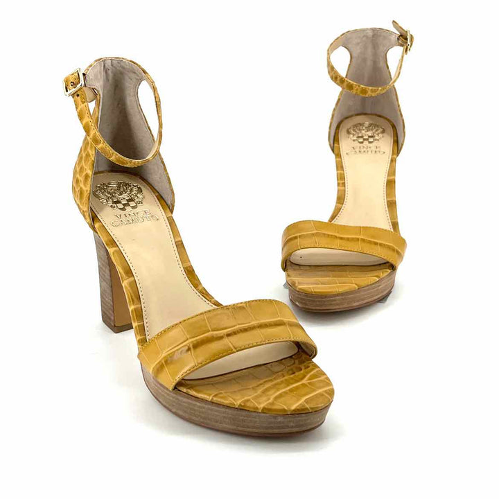 Shoe Size 8 Vince Camuto Mustard Heels