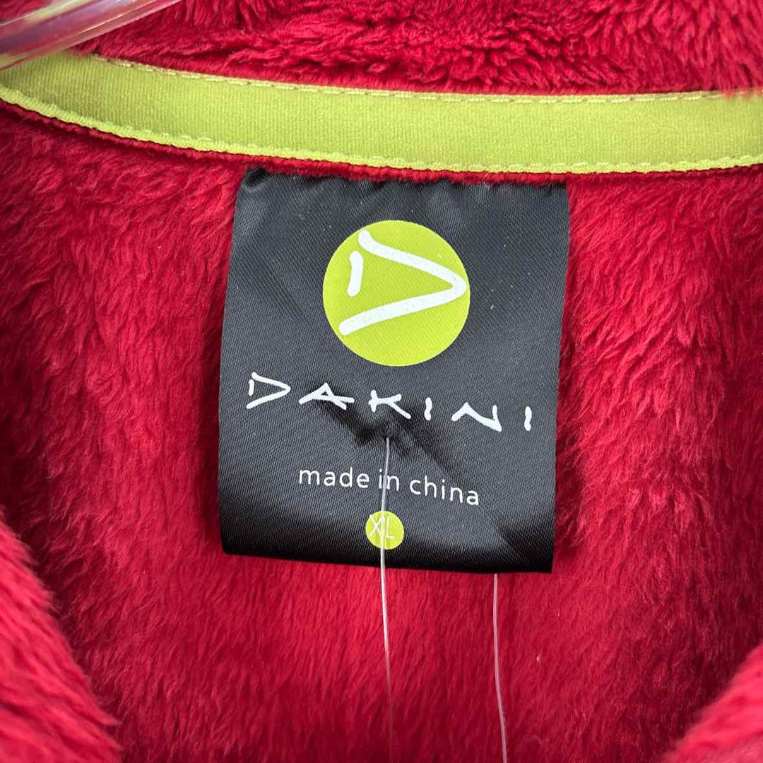 Size XL Burgundy Fleece Jacket