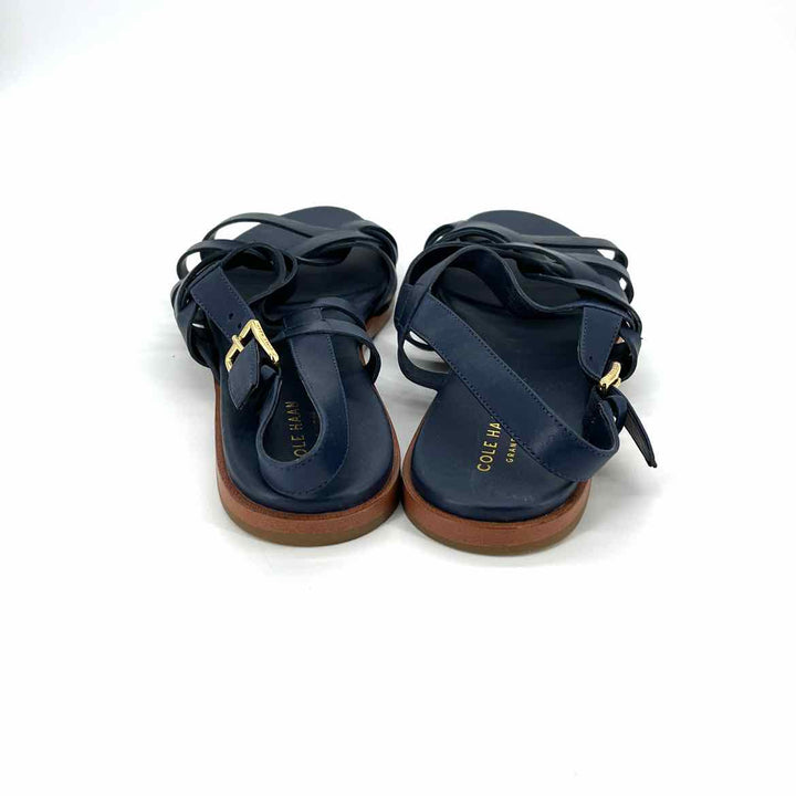 Shoe Size 8 Cole Haan Navy Sandals
