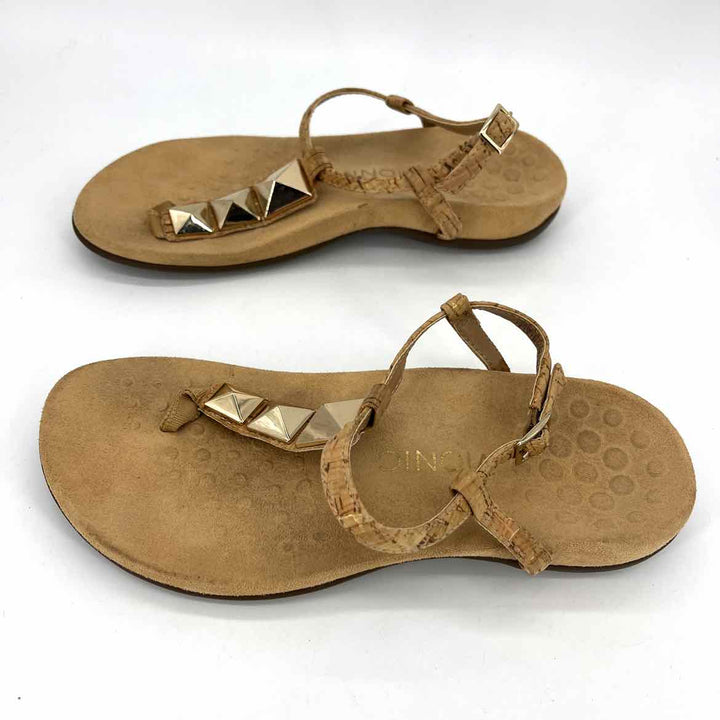 Shoe Size 8 VIONIC Gold Sandals