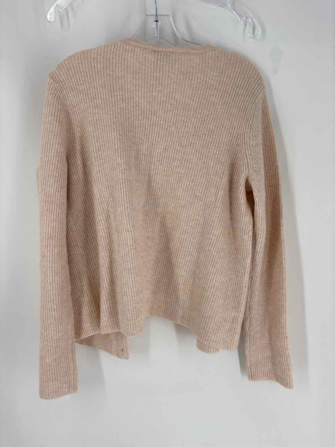 Size L Ann Taylor Pink Knit Cardigan