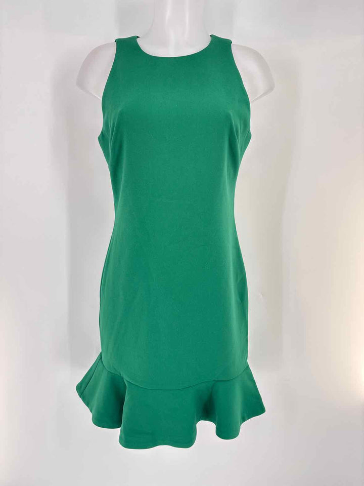 Size 8 LIKELY Green Dress
