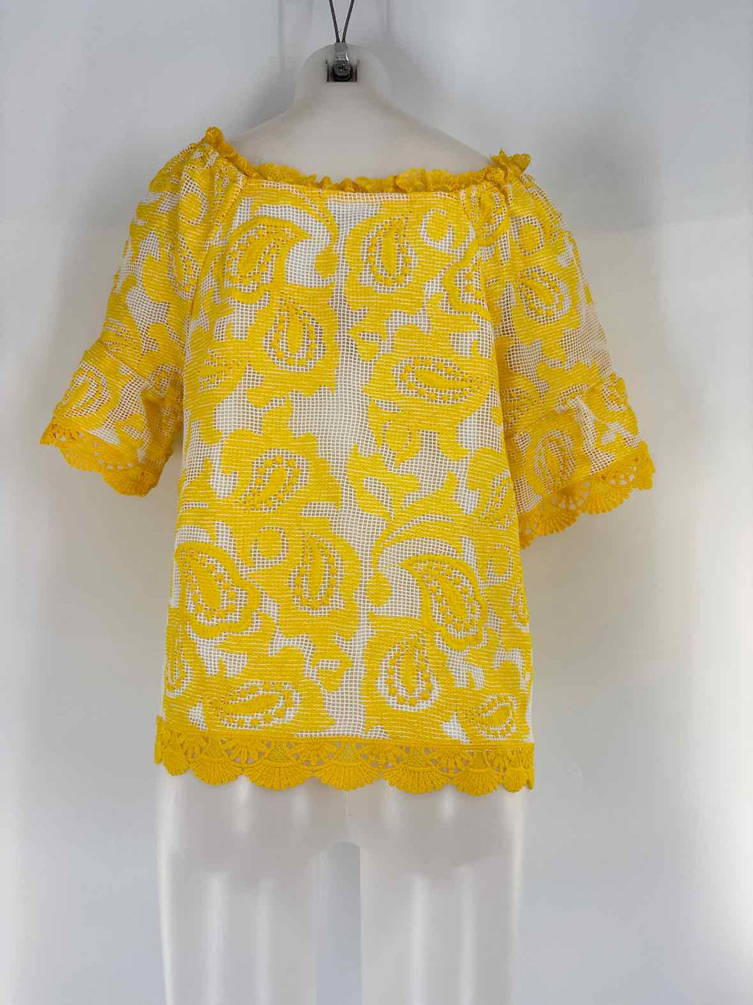 Size M CHARTER CLUB Yellow Shirt