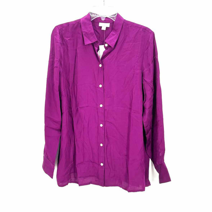 Size M J JILL Purple Shirt