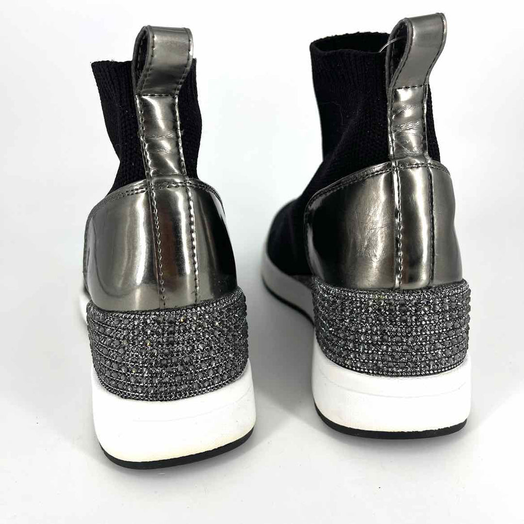 Shoe Size 6 Michael Kors Black Knit Boots