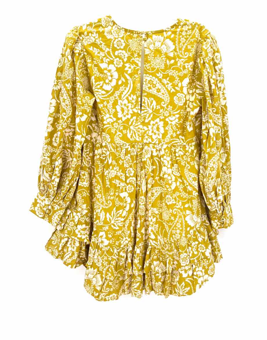 Size M MAEVE Mustard Dress