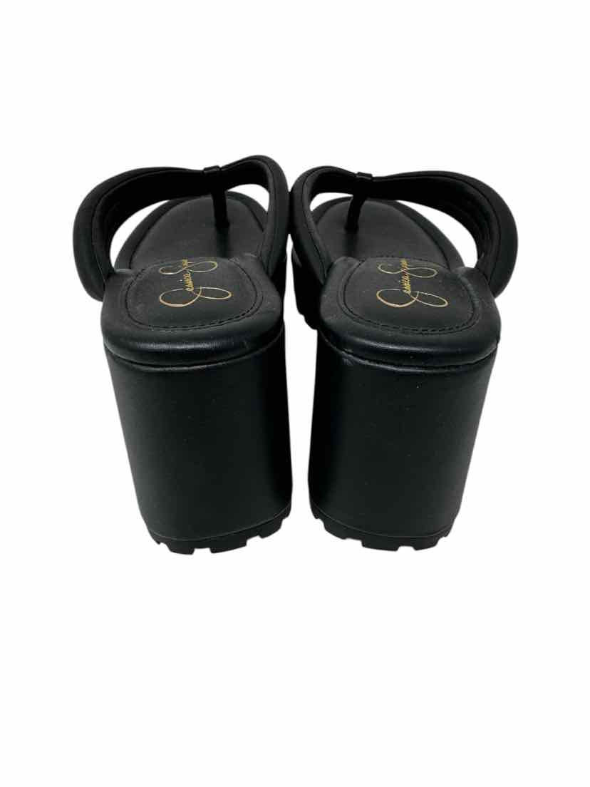 Shoe Size 8 Jessica Simpson Black Sandals