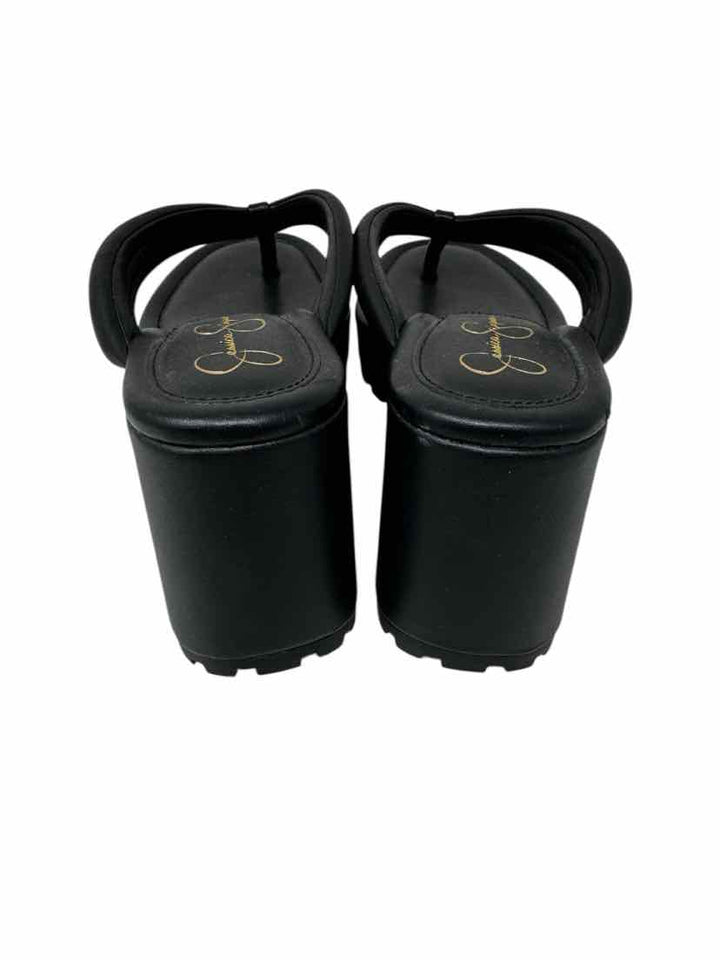 Shoe Size 8 Jessica Simpson Black Sandals