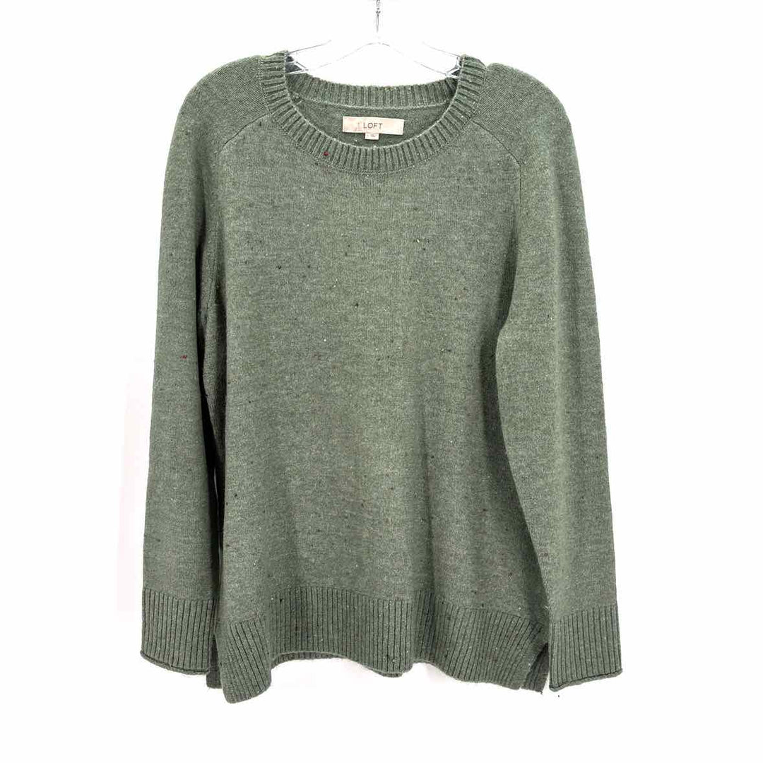 Size L LOFT Sage Knit Sweater