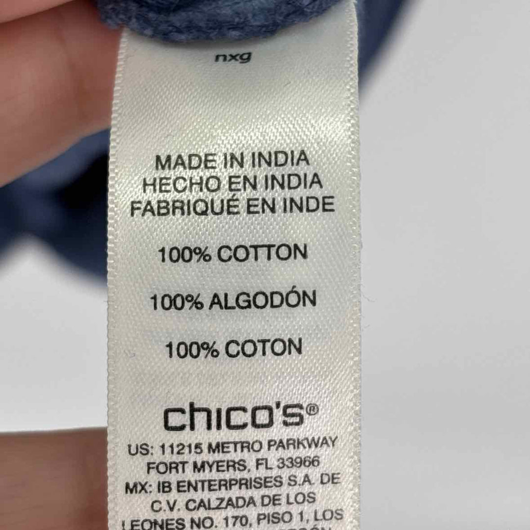 Size M Chico's Denim Dress