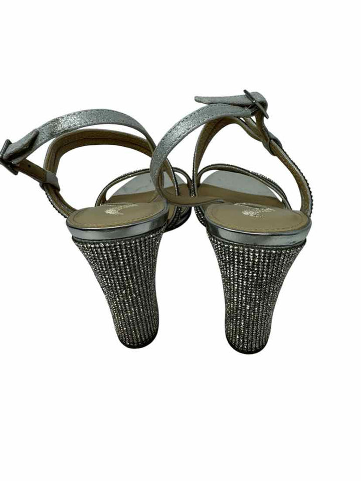 Shoe Size 8.5 Nine West Silver Sandals