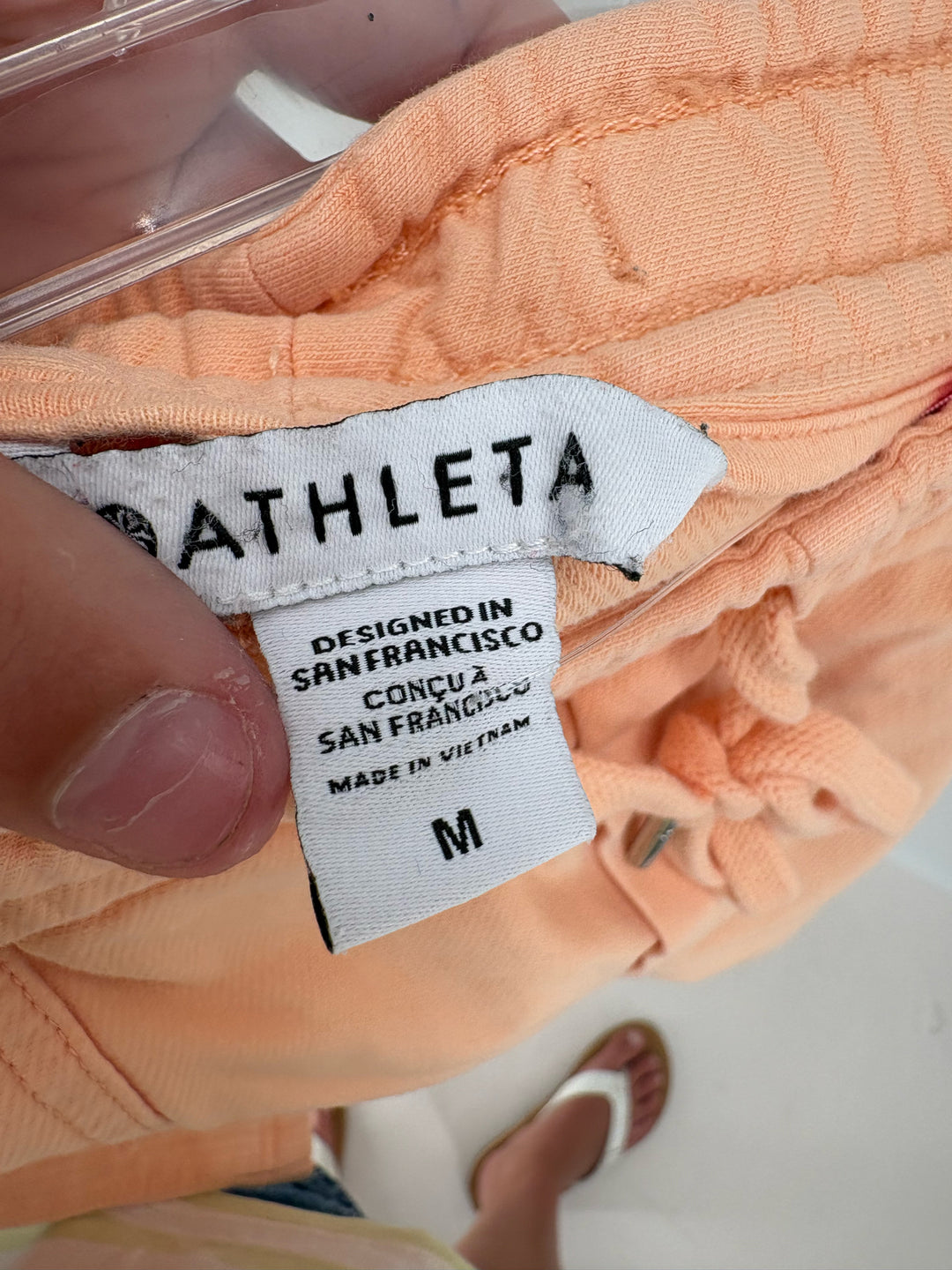 Size M Athleta Orange Shorts