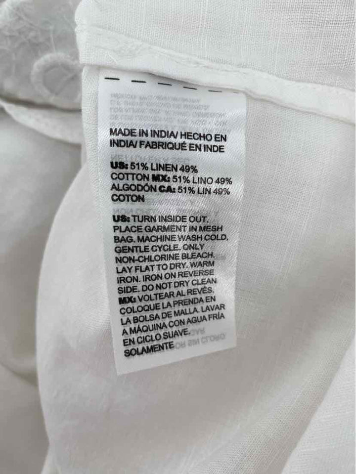 Size 12 Chico's White Shirt