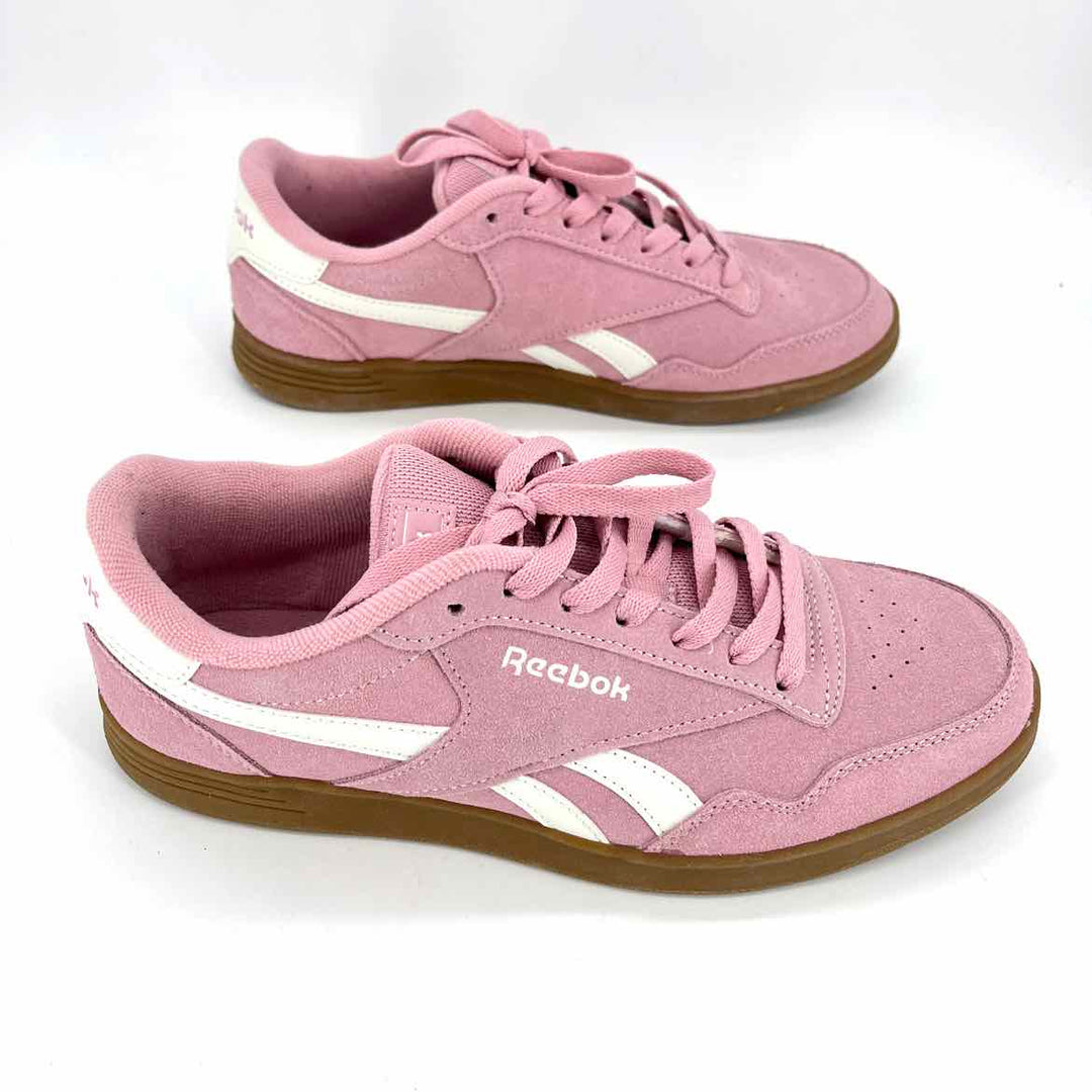 Shoe Size 10 Reebok Pink Suede Sneakers