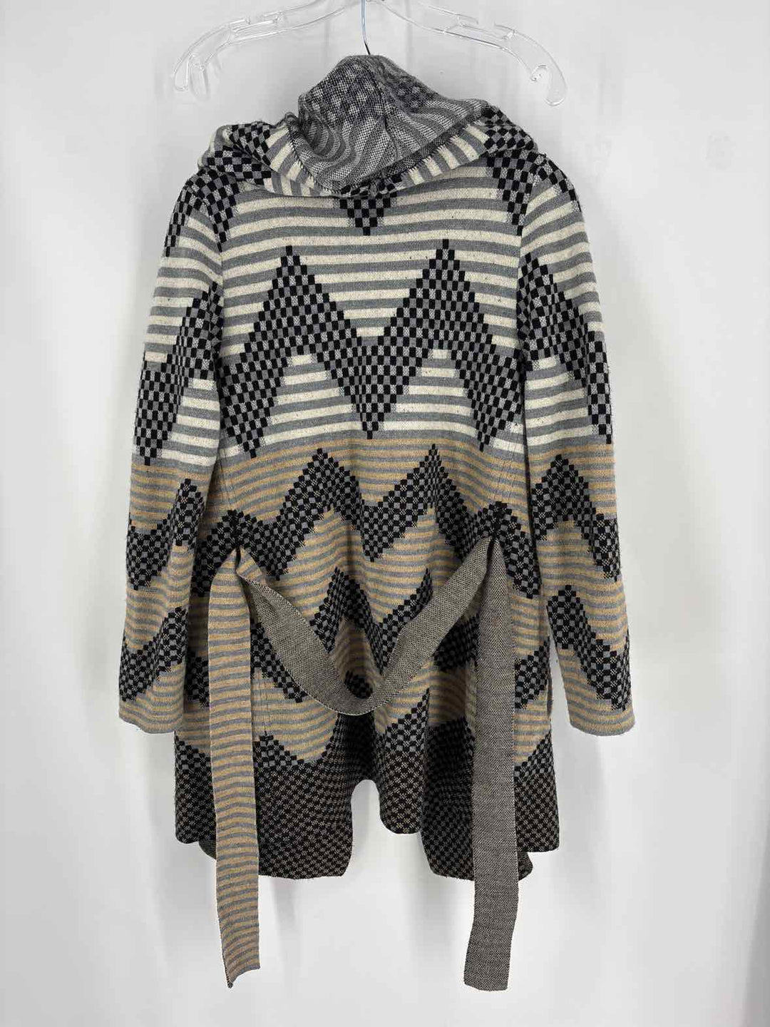 Size M Brown Print Sweater
