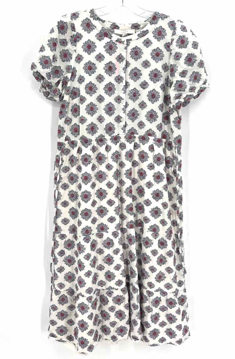 Size L LOFT White Dress