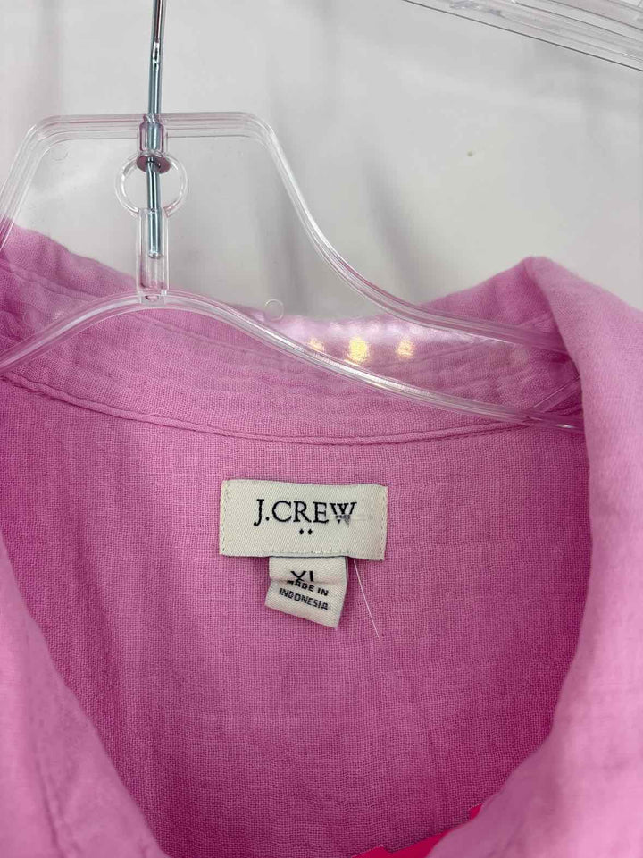 Size XL J Crew Pink Shirt