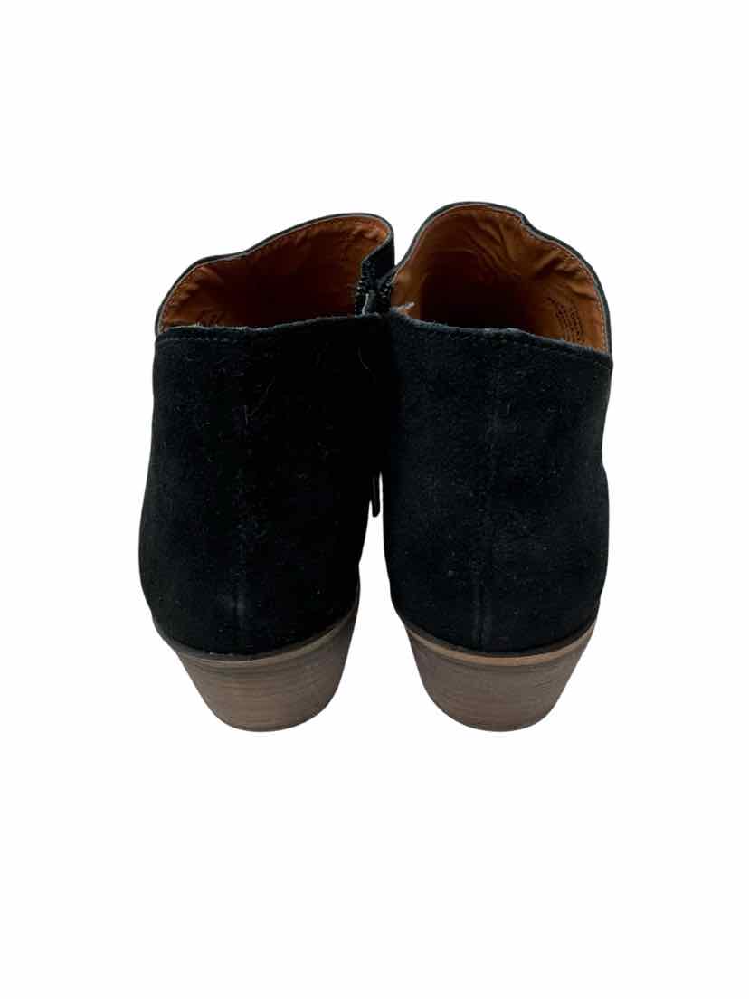 Shoe Size 10 LUCKY Black Suede Boots