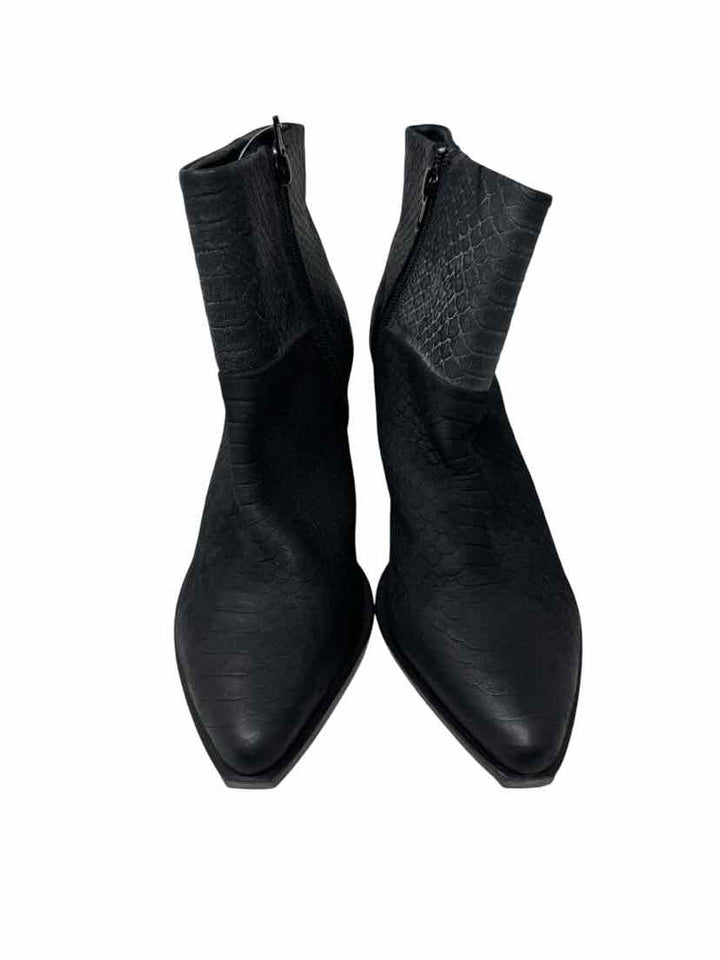Shoe Size 10 Aldo Black Leather Boots