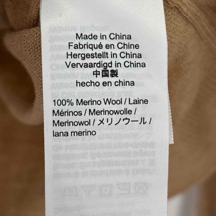 Size M J Crew Tan Wool Sweater