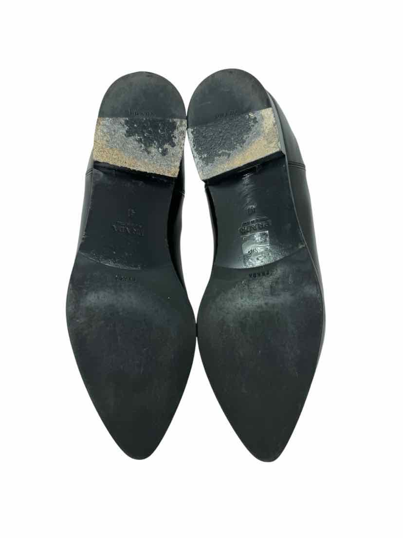 Shoe Size 41 PRADA Black Leather Luxury - Boots