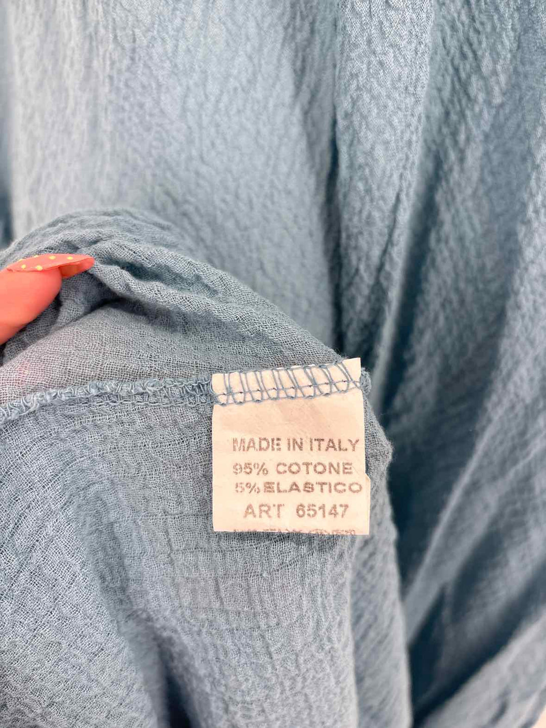 Size One Size Blue Dress
