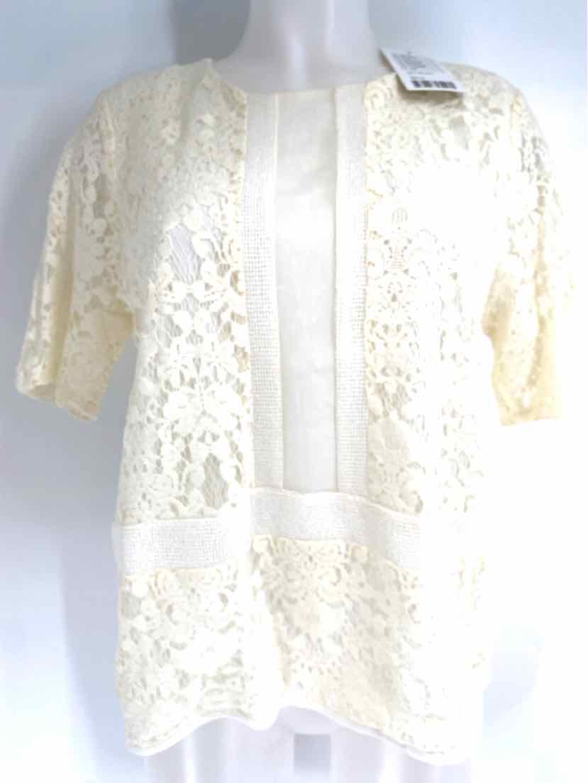 Size L SUNDAY IN BROOKLYN Cream Shirt