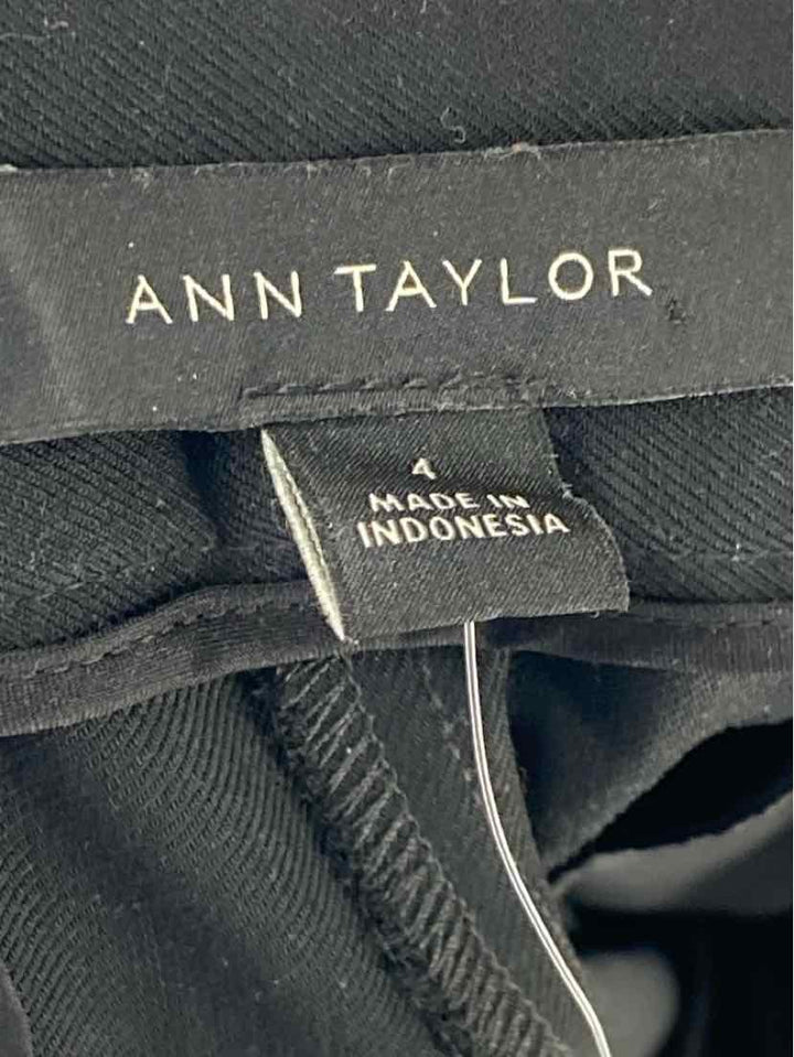 Size 4 Ann Taylor Black Pants