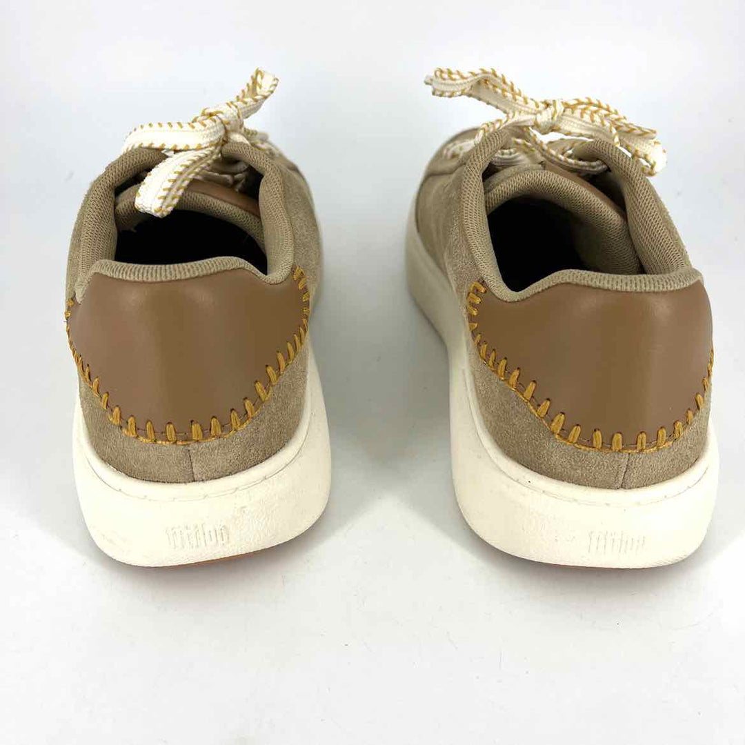 Shoe Size 8 FITFLOP Tan Suede Sneakers