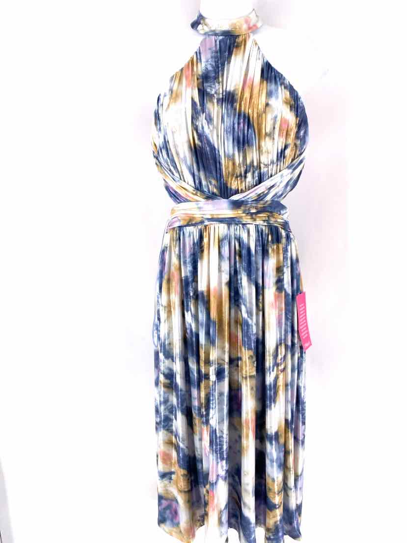 Size XL DRESS THE POPULATION Blue Dress