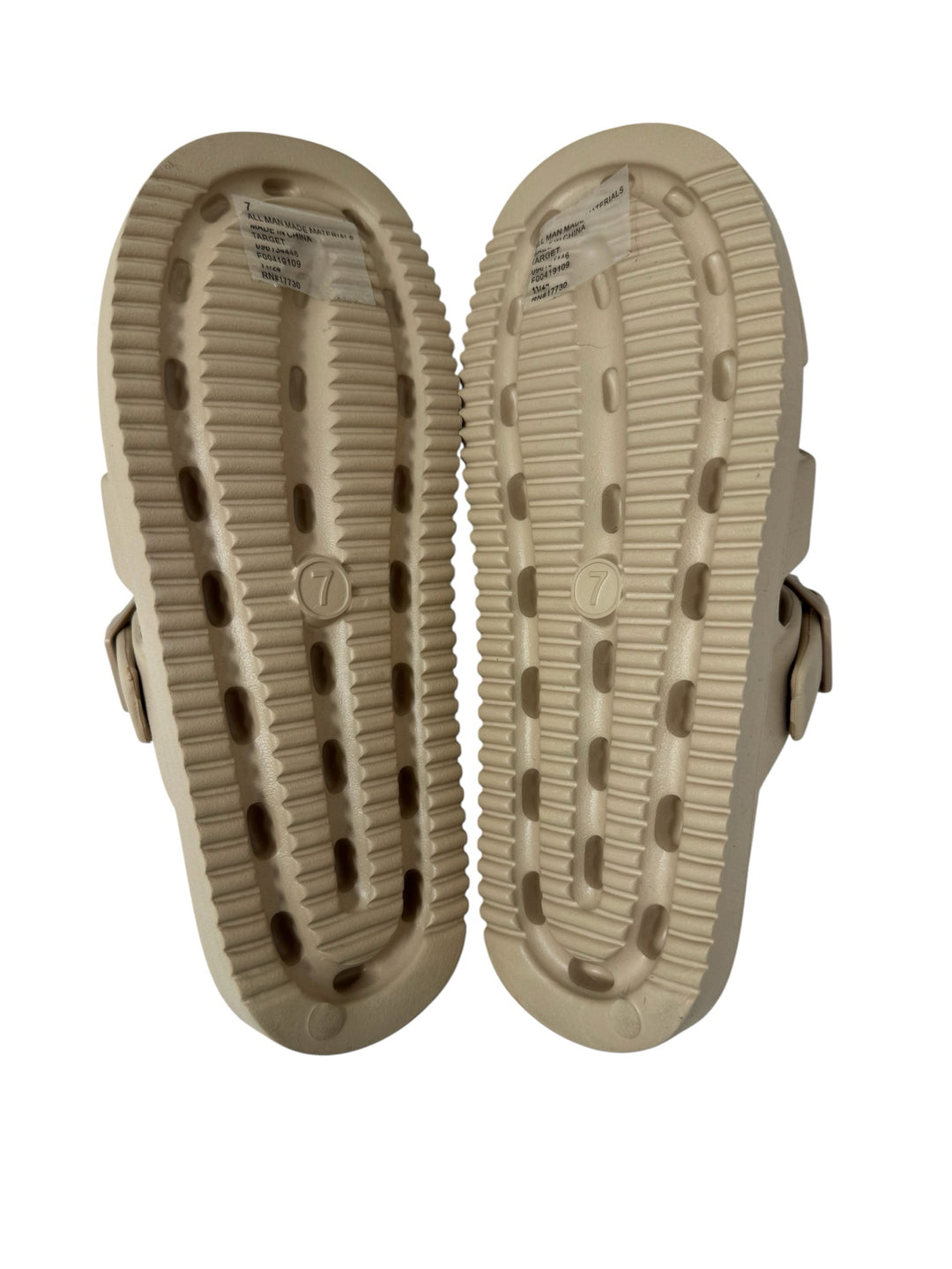 Shoe Size 7 WILD  FABLE Tan Sandals